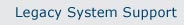 Legacy Systems Support